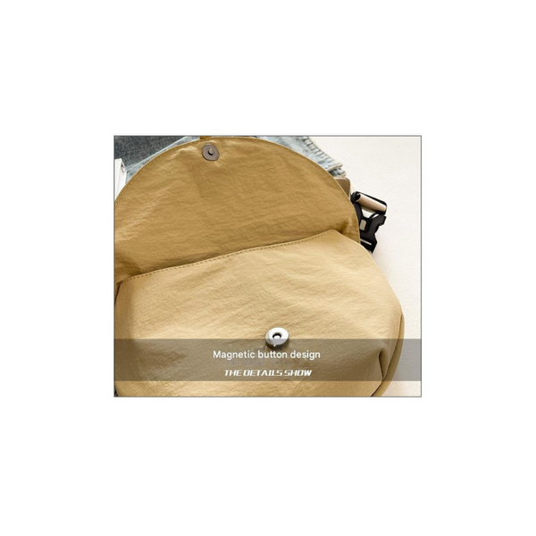 Black Trendy Crescent Crossbody Bag Unique Design Shoulder 29X6x17cm Women's Bags & Handbags