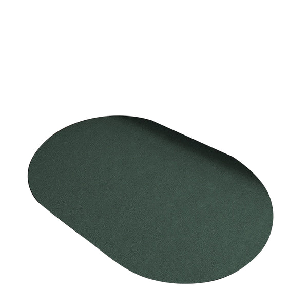 2 Pcs Oval Dark Green Quick Dry Absorbent Non Slip Bath Rug For Bathroom Kitchen Entryway 40X60cm Bath Mats Rugs & Toilet Covers