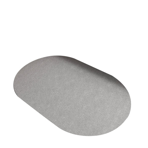 2 Pcs Oval Dark Grey Quick Dry Absorbent Non Slip Bath Rug For Bathroom Kitchen Entryway 40X60cm Bath Mats Rugs & Toilet Covers