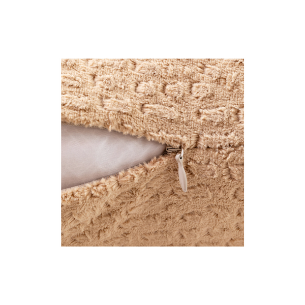 Elosung Jewel Orchid Set Of 2 Textured Velvet Throw Pillow Covers With Tassels Decorative Square Cushions 45*45Cm Cushion Covers