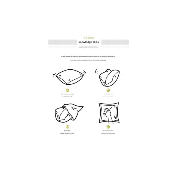 Elosung Orange Set Of 2 Corduroy Style Throw Pillow Covers Machine Washable 45*45Cm Cushion Covers