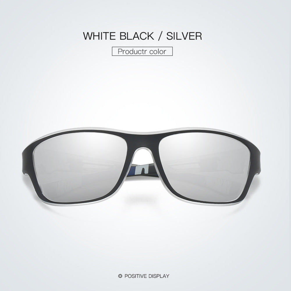 Elosung 2 Pcs Stylish Polarized Sports Sunglasses Uv Protection Lightweight Ideal For Fishing & Outdoor Activities Sunglasses Goggles