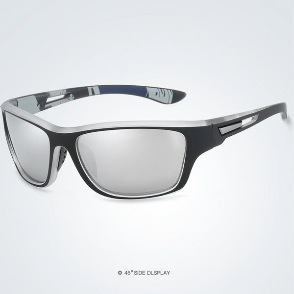 Elosung 2 Pcs Stylish Polarized Sports Sunglasses Uv Protection Lightweight Ideal For Fishing & Outdoor Activities Sunglasses Goggles