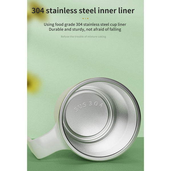 Blue Automatic Mixing Coffee Cup Stainless Steel Magnetic Stirrer Handle Stlye Other Kitchen Gadgets