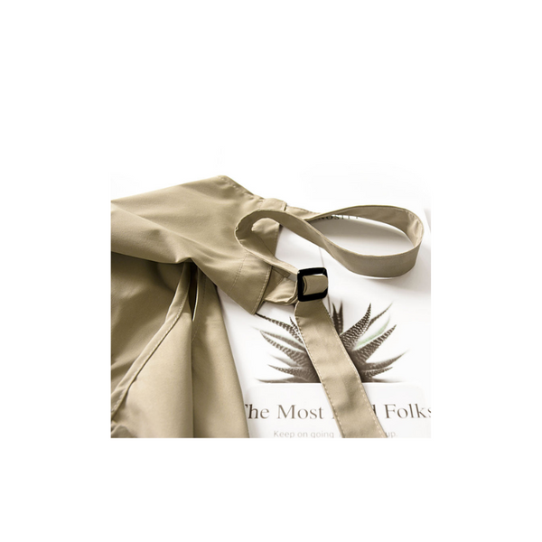 Black Waterproof & Oil Proof Apron Adjustable Kitchen With Pockets Aprons