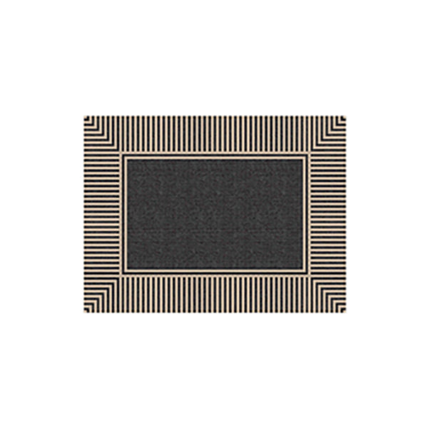Geometric Outdoor Entry Mat Non Slip Front Door Rug Brown 50X80cm Door Mats & Floor Mats