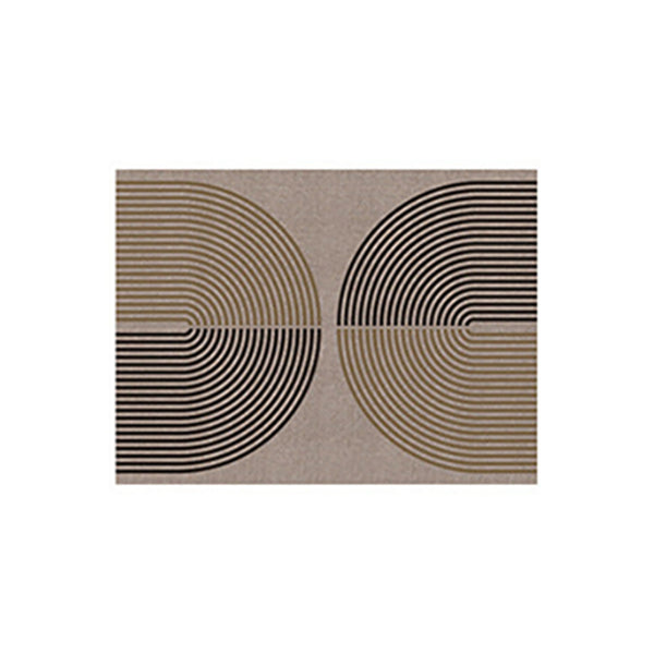 Geometric Brown Entryway Mat Non Slip Outdoor Welcome Rug Door Mats & Floor Mats