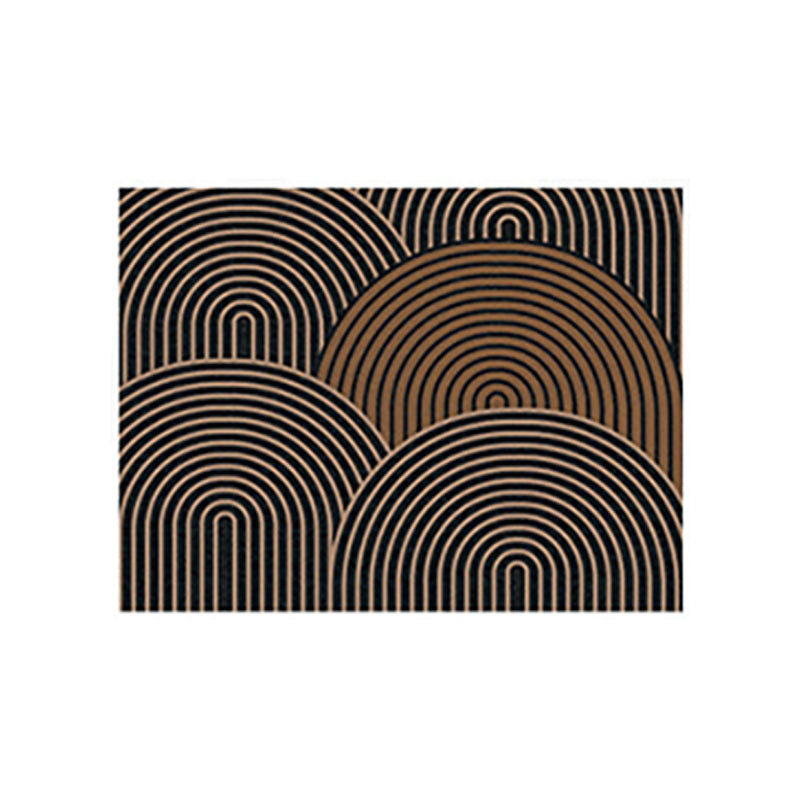 Geometric Non Slip Outdoor Entryway Mat Brown Rug 50X80cm Welcome Doormat Door Mats & Floor Mats