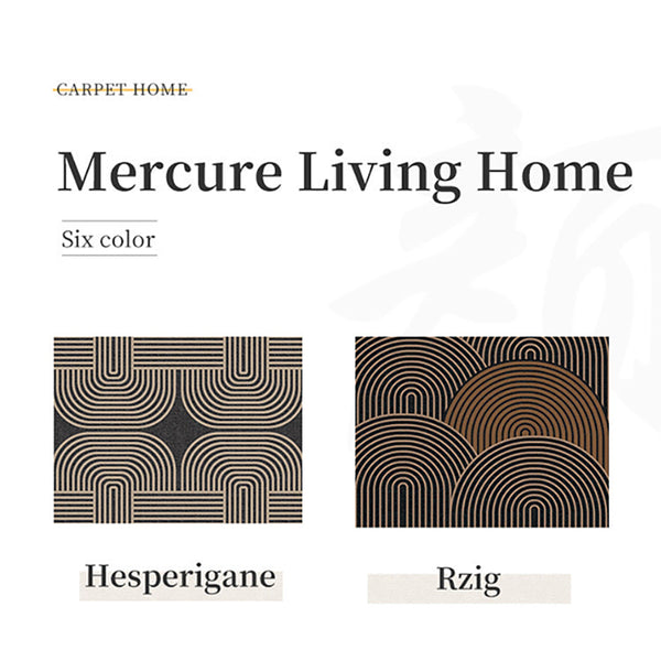 Geometric Non Slip Outdoor Entryway Mat Brown Rug 50X80cm Welcome Doormat Door Mats & Floor Mats