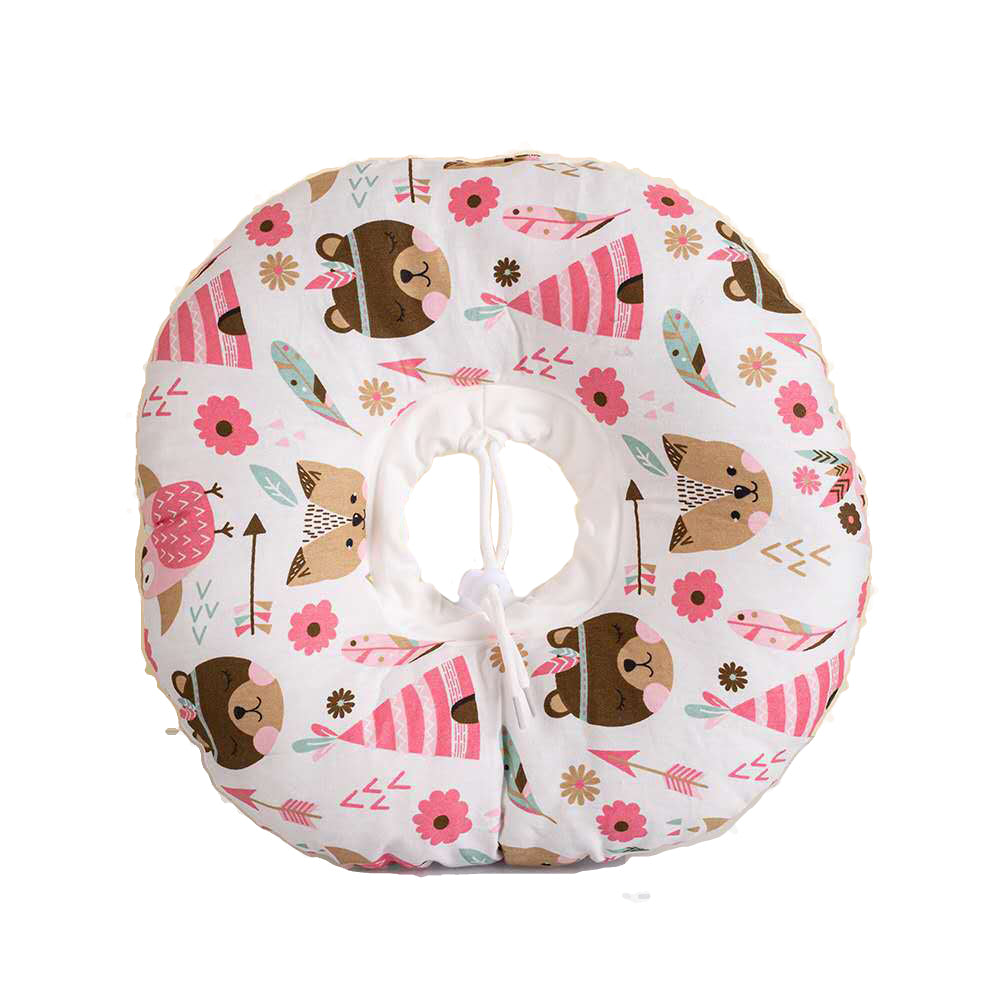 Elosung 2 Pcs Cupid's Arrow Pattern Pet Recovery Collar Comfortable Anti Lick Cone For Cats & Dogs Size Dog Collars