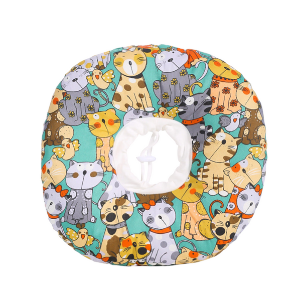 Elosung 2 Pcs Cupid's Arrow Pattern Pet Recovery Collar Comfortable Anti Lick Cone For Cats And Dogs Size Xs Dog Collars