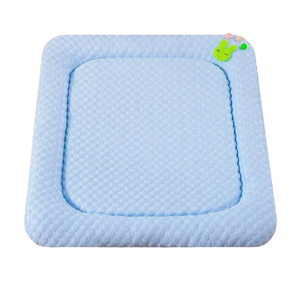 Pink Breathable Cooling Pet Mat Ice Bean Summer Bed For Small Dogs (S : 35X47cm) Dog Blankets