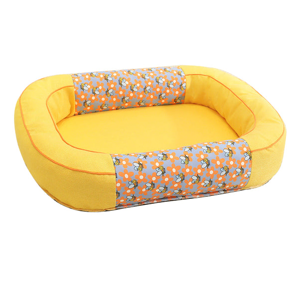 Size Grey Cozy Pet Bed For Small Dogs And Cats Durable & Chew Resistant Nest All Seasons Pet Beds