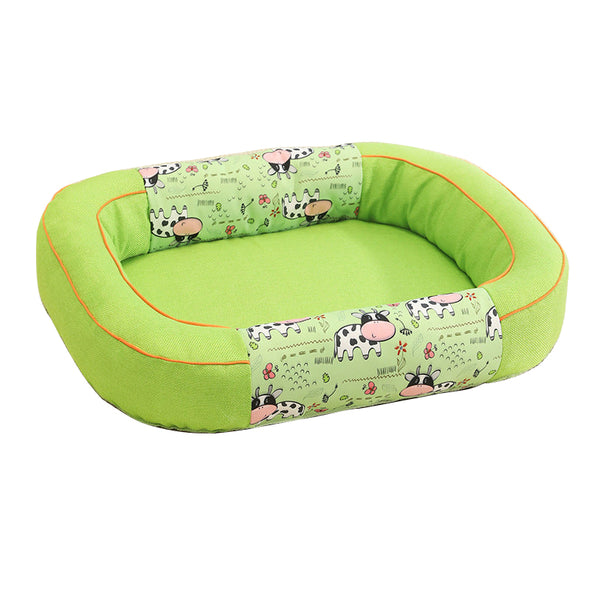 Size Grey Cozy Pet Bed For Small Dogs And Cats Durable & Chew Resistant Nest All Seasons Pet Beds