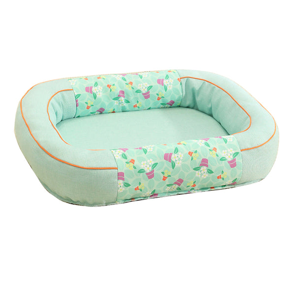 Size Grey Cozy Pet Bed For Small Dogs And Cats Durable & Chew Resistant Nest All Seasons Pet Beds