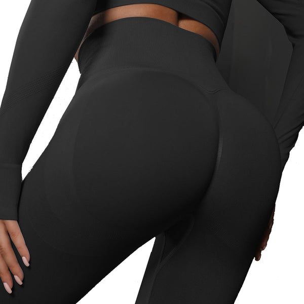 Size Black Seamless High Waisted Yoga Pants For Women Lift Workout Leggings Running Gym And Fitness Women Leggings