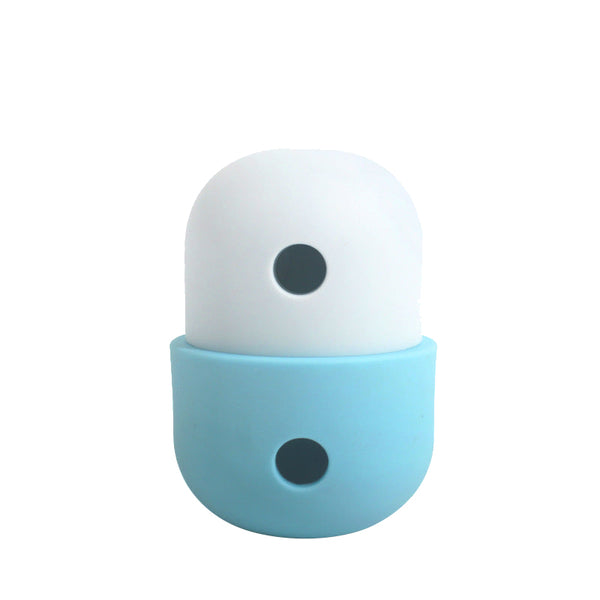 Elosung Interactive Dog Treat Dispensing Ball Silicone Rolling Toy 2 Pack Dog Toys