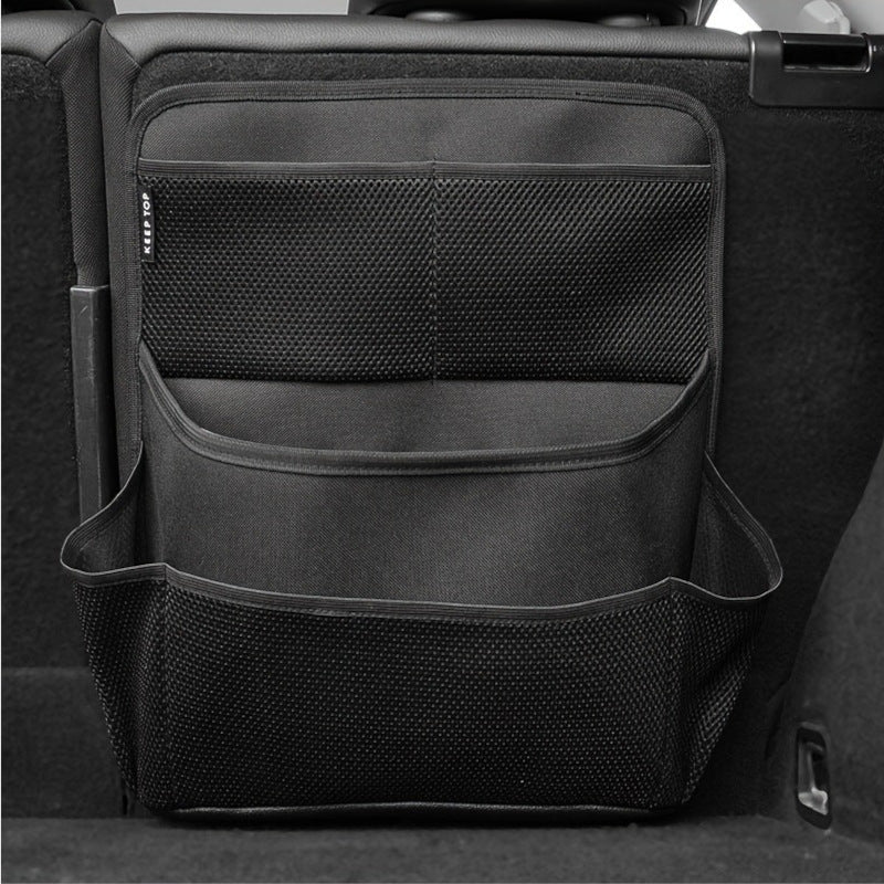 1 Pcs Black Premium Car Back Seat & Trunk Organizer Multi Pocket Hanging Storage Bag Car Organisers