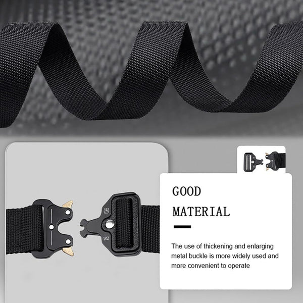 Black Tactical Battle Belt Set Padded Molle Outer & Nylon Inner Police & Security Belts