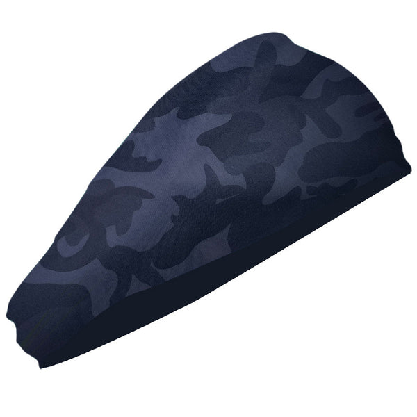 Black 5 Pack Wide Sports Headbands For Women Non Slip Yoga Headwraps With Sweat Wicking Fabric (88% Nylon+12% Spandex) Hats & Headwear