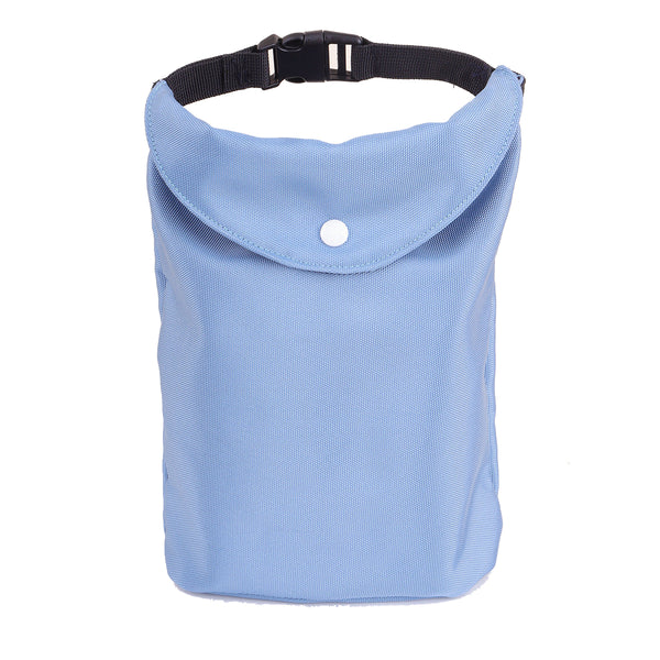 2 Pcs Khaki Pet Food Storage Bag Roll Top Treat Pouch For Travel & Walks Treat Bags
