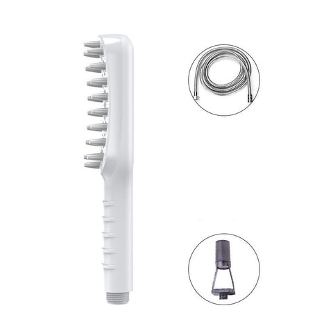 Handheld Pet Grooming Shower Sprayer With Comb Teeth Hose & Adapters Dog Grooming