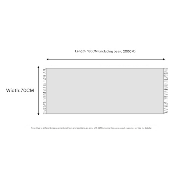 2 Piece Light Brown Leopard Elegant Faux Cashmere Shawl Warm And Versatile 200 Cm Long European Style Scarf Scarves & Wraps