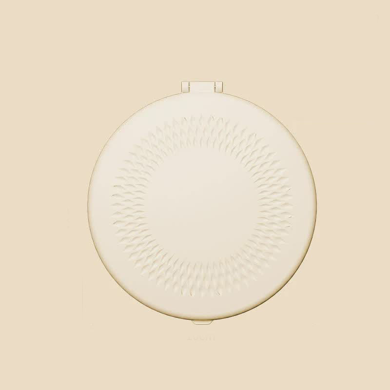 Led Lighted Travel Makeup Mirror Double Sided 1X/5X Magnification Usb C Rechargeable Induction (Khaki) Makeup Mirrors