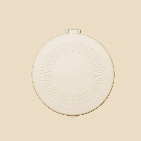 Led Lighted Travel Makeup Mirror Double Sided 1X/5X Magnification Usb C Rechargeable Induction (Khaki) Makeup Mirrors