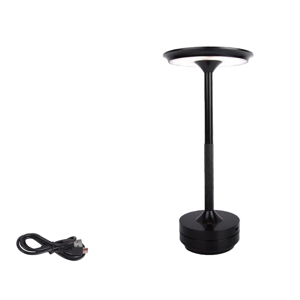Ufo Version Led Desk Lamp Black Touch Switch With Dimming And Usb Cable Lamps