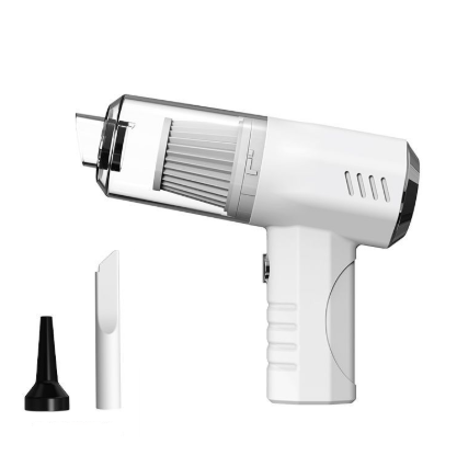 White 2 In 1 Cordless Handheld Vacuum And Air Blower Portable & Lightweight Cleaner For Car Home And Pet Hair Vacuum Cleaners