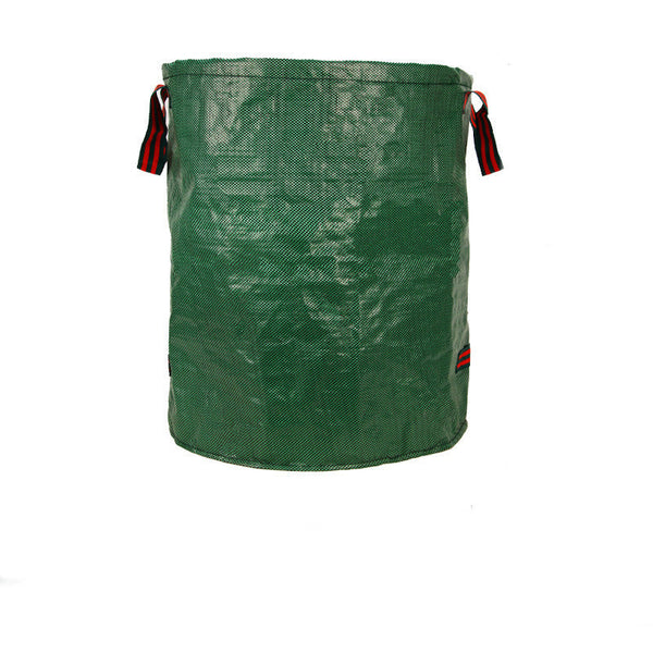 2Pcs 128L(50Cm*65Cm) Heavy Duty Foldable Garden Leaf Bag Large Capacity Horizontal Dustpan Garden Waste Bags