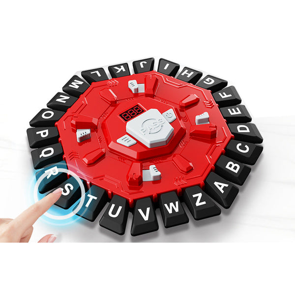 2Pc Electronic Alphabet Categories Game Fast Paced Word Challenge For Family Fun(Red) Activity Toys