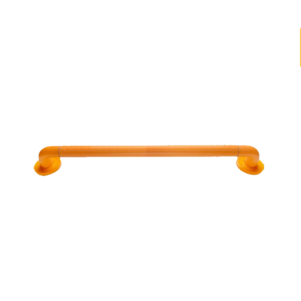 2Pc Heavy Duty Anti Slip Safety Grab Bar With Luminous Rings Stainless Steel Core Bathroom Handrail(Yellow 60Cm) Commodes & Shower Chairs