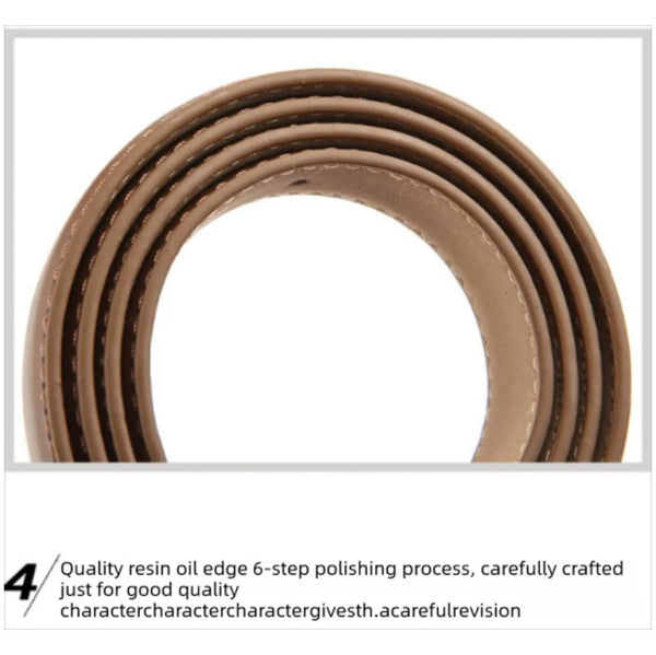 Women's Genuine Leather Thin Belt 2.3Cm Width Minimalist Gold D Shaped Buckle Casual Waist Strap For Jeans Dresses White 105Cm Belts