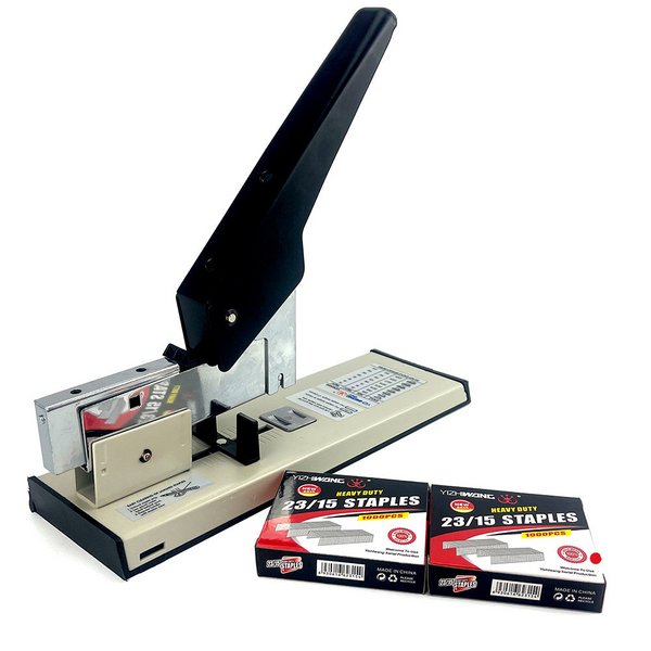 Heavy Duty Big Size Stepler With Free 2000X23/15 Steples Office Stationary Staplers
