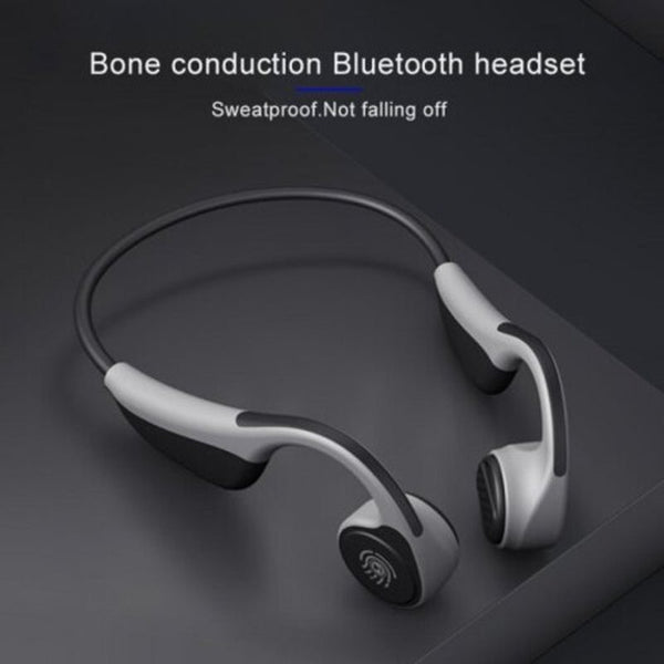 V9 Headphones Bluetooth 5.0 Bone Conduction Headsets Wireless Sports Earphones Red