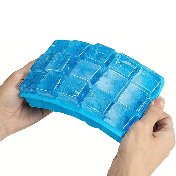 15 Grids Silicone Ice Tray Cube Molds Ice Cubes Trays & Moulds