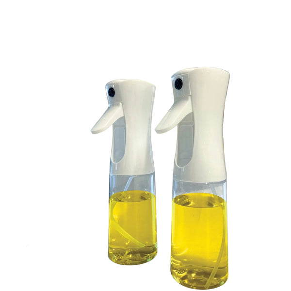 2 Pk 200Ml Reusable Oil Spray Bottles Canisters & Jars