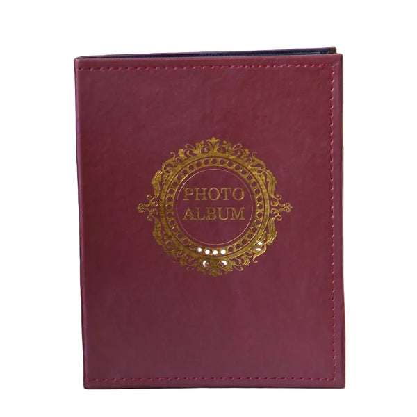 Classic Photo Album 200 Pcs 4X6 Photos Red And Black Photo Albums & Boxes