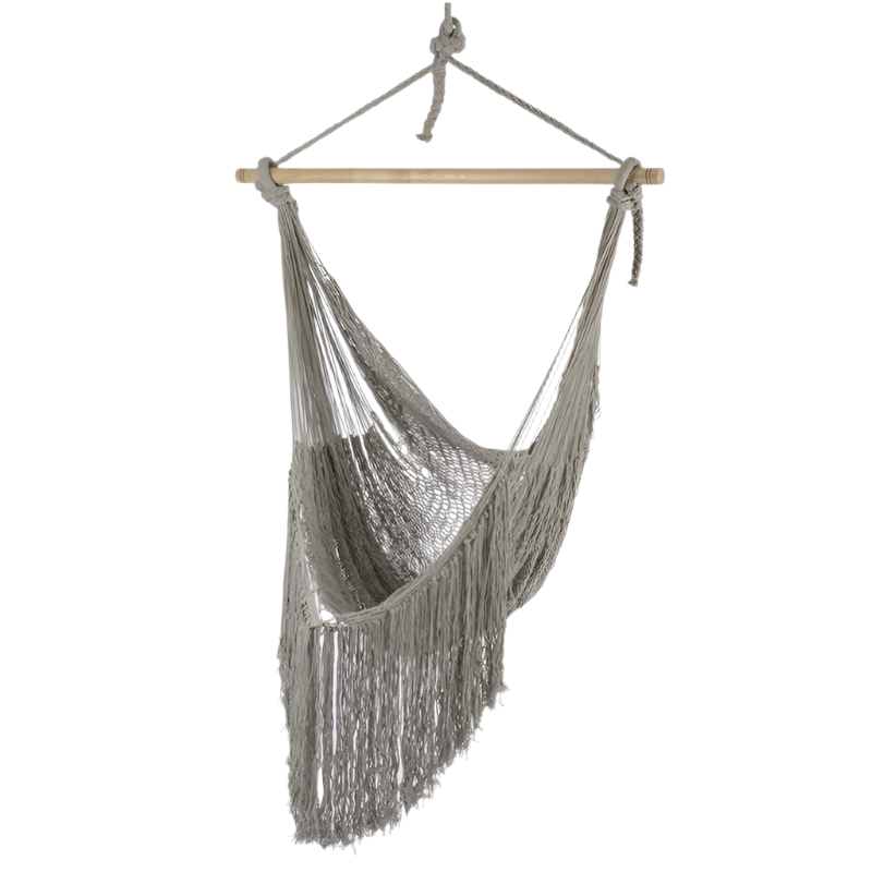 Mayan Legacy Fringed Cotton Rope Mexican Hammock Swing From Mexico In Dream Sands Hammocks