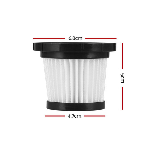 Devanti Handheld Vacuum Cleaner Cordless Stick Replacement Filter 3 Pack Vacuum Cleaners