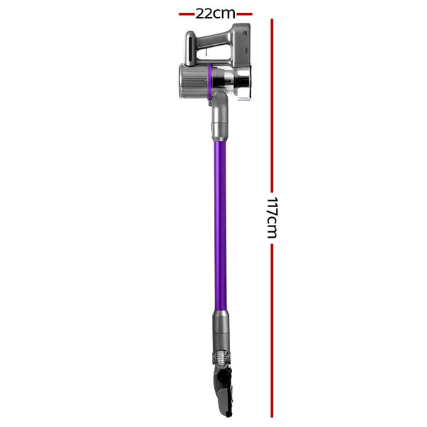 Devanti Handheld Vacuum Cleaner Cordless Bagless Stick Handstick Car 2 Speed Vacuum Cleaners