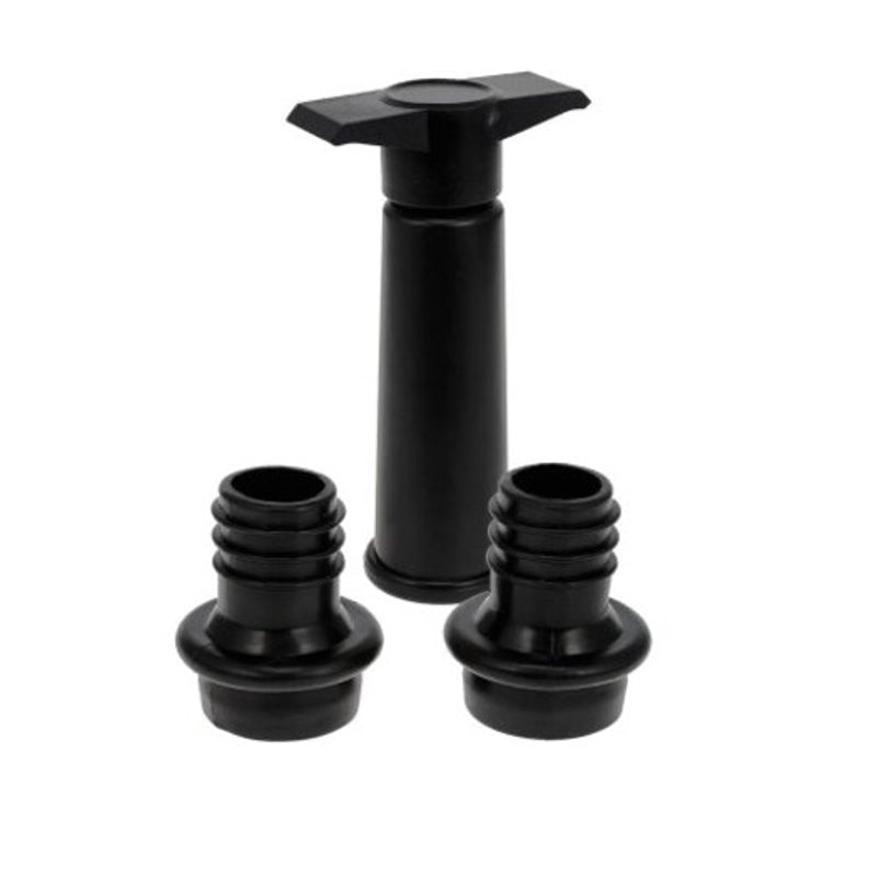 Vacuum Wine Bottle Stopper Saver Sealer Black Bottle Stoppers