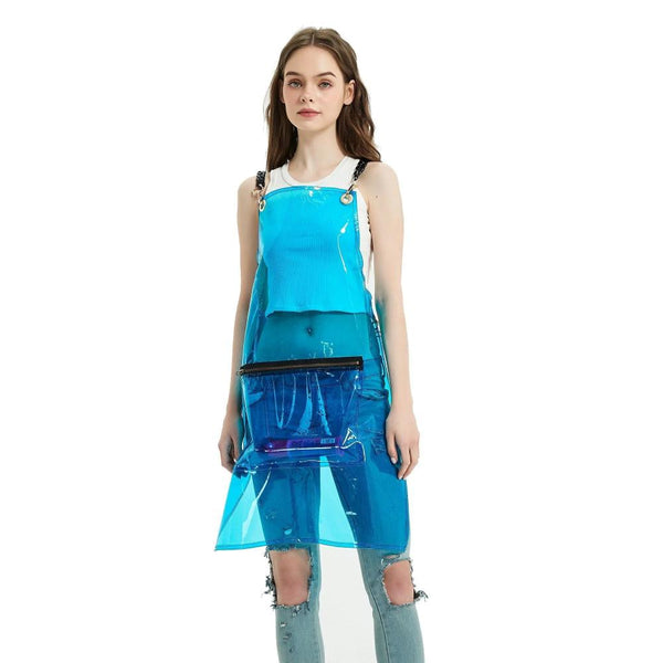 Salon Barber Apron Green With 3 Pockets Waterproof For Hair Stylist Salon & Spa Supplies