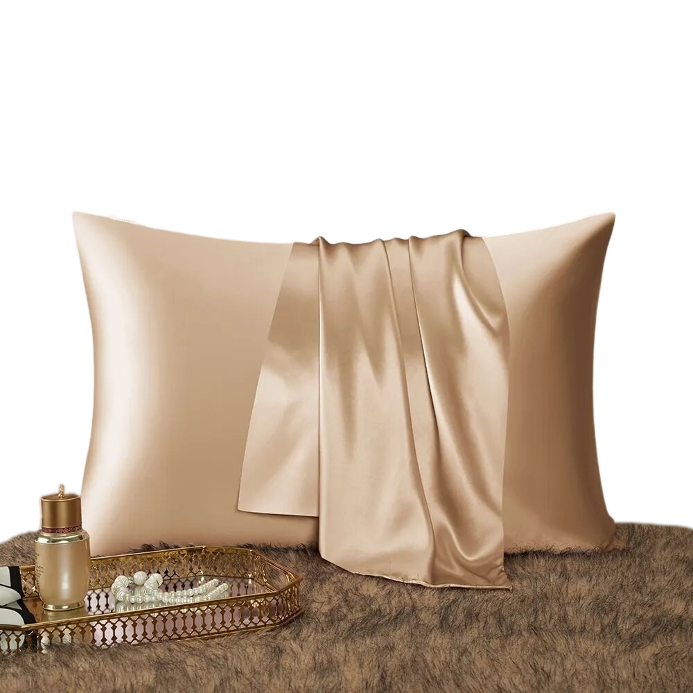 Pillowcase 50X75cm Gold Mulberry Silk For Comfortable Pillow Cases
