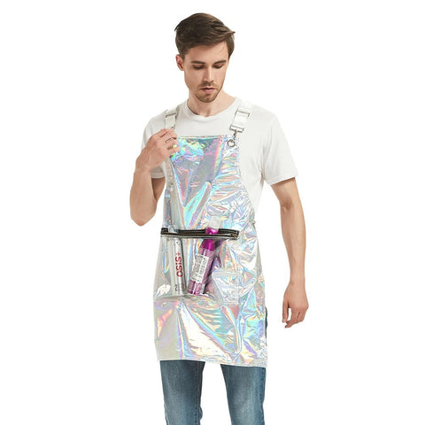 Salon Barber Apron With 3 Pockets Waterproof For Hair Stylist Salon & Spa Supplies