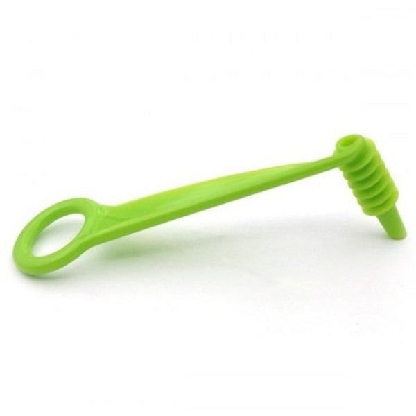 Vegetable Fruits Slicer Creative Rotary Multifunction Slicing Tool 1Pcs Green Apple