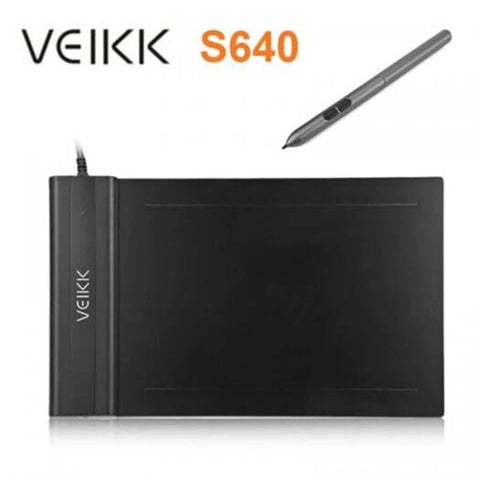 Veikk S640 Graphic Tablet X Inch Ultra Thin Osu Drawing With Battery Free Pen Graphics Tablets/Boards & Pens
