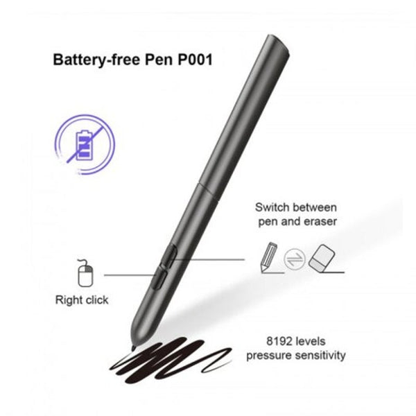 Veikk S640 Graphic Tablet X Inch Ultra Thin Osu Drawing With Battery Free Pen Graphics Tablets/Boards & Pens